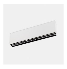 LedsC4 - Plafón BENTO superficie 12 LEDS 24,4W 4000K CRI90 corte de fase blanco IP23 1784lm