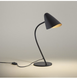 LedsC4 - Luminaria sobremesa ORGANIC E27 23W negro oro