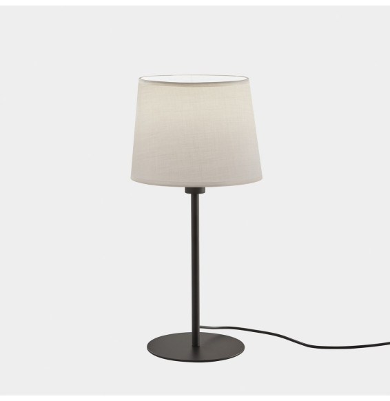 LedsC4 - Luminaria sobremesa METRICA E27 60W negro