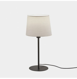 LedsC4 - Luminaria sobremesa METRICA E27 60W negro