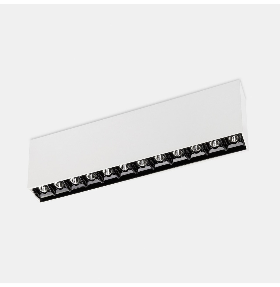LedsC4 - Plafón BENTO superficie 12 LEDS 24,4W 2700K CRI90 corte de fase blanco IP23 1744lm LedsC4 - Plafón BENTO superficie 12 LEDS 24,4W 2700K CRI90 corte de fase blanco IP23 1744lm