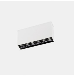LedsC4 - Plafón BENTO superficie 6 LEDS 12,2W 3000K CRI90 corte de fase blanco IP23 904lm