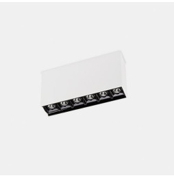 LedsC4 - Plafón BENTO superficie 6 LEDS 12,2W 3000K CRI90 corte de fase blanco IP23 904lm