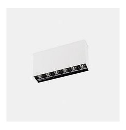 LedsC4 - Plafón BENTO superficie 6 LEDS 12,2W 3000K CRI90 corte de fase blanco IP23 904lm