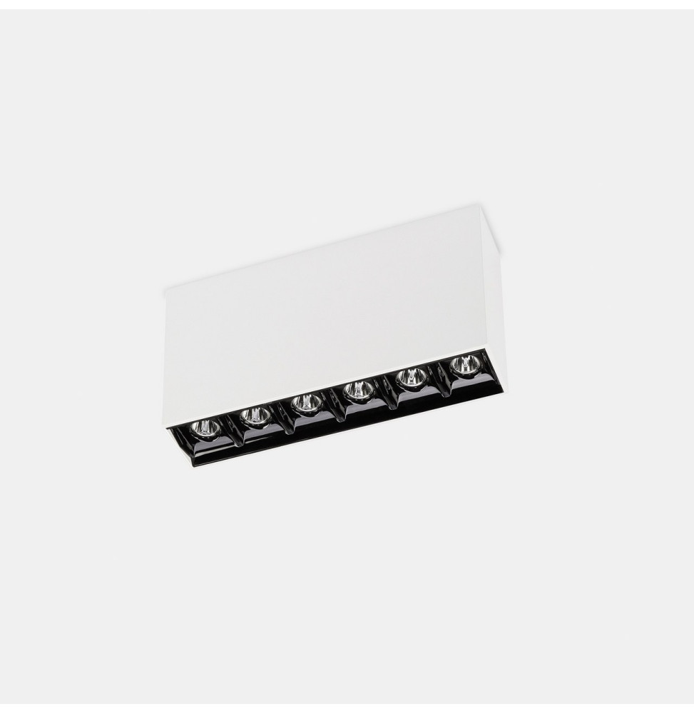 LedsC4 - Plafón BENTO superficie 6 LEDS 12,2W 3000K CRI90 corte de fase blanco IP23 802lm LedsC4 - Plafón BENTO superficie 6 LEDS 12,2W 3000K CRI90 corte de fase blanco IP23 802lm