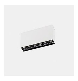 LedsC4 - Plafón BENTO superficie 6 LEDS 12,2W 3000K CRI90 corte de fase blanco IP23 802lm