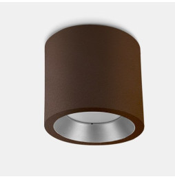 LedsC4 - Plafón IP65 COSMOS LED 126mm LED 12W 4000K marrón 1118lm