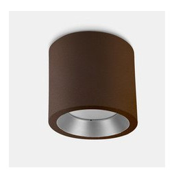 LedsC4 - Plafón IP65 COSMOS LED 126mm LED 12W 4000K marrón 1118lm