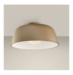 LedsC4 - Plafón MISO 433mm E27 40W oro blanco