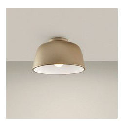 LedsC4 - Plafón MISO 285mm E27 40W oro blanco
