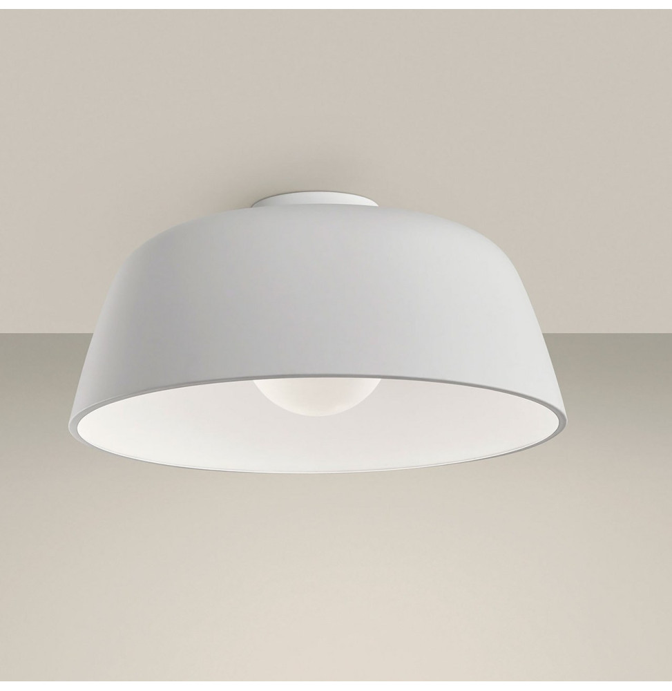 LedsC4 - Plafón MISO 433mm E27 40W blanco LedsC4 - Plafón MISO 433mm E27 40W blanco