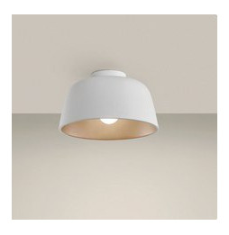 LedsC4 - Plafón MISO 285mm E27 40W blanco oro