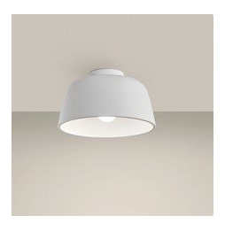 LedsC4 - Plafón MISO 285mm E27 40W blanco