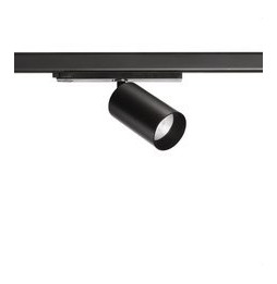 LedsC4 - Proyector ATOM carril 75 13,5W 4000K CRI90 DALI-2 negro 1751lm
