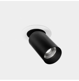 LedsC4 - Proyector ATOM Hide Medium 24W 3000K CRI90 negro 1567lm