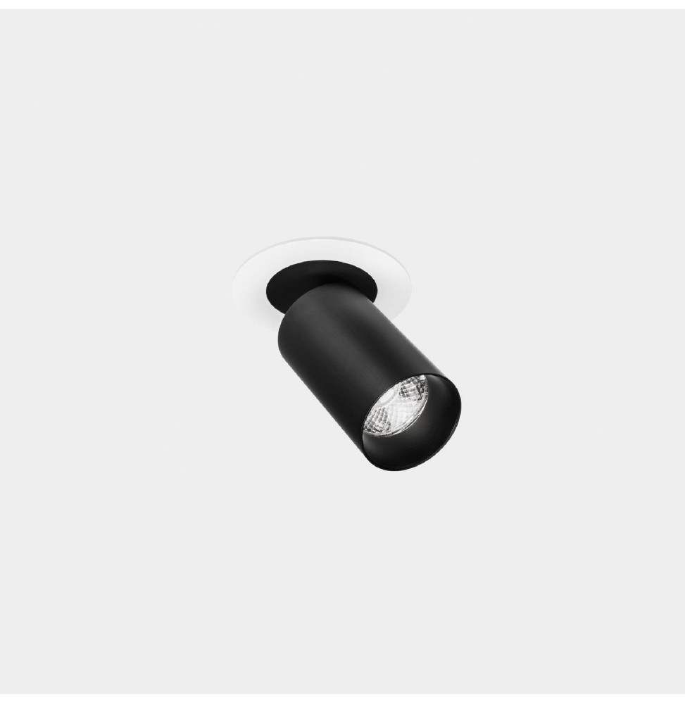 LedsC4 - Proyector ATOM Hide pequeño 12,1W 2700K CRI90 negro 853lm