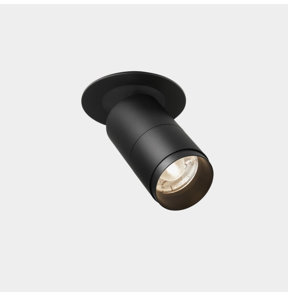 LedsC4 - Proyector ATOM Hide pequeño 12,7W 3000K CRI90 negro 551lm
