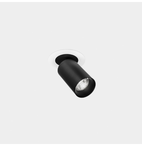 LedsC4 - Proyector ATOM Hide pequeño 12,1W 2700K CRI90 negro 778lm