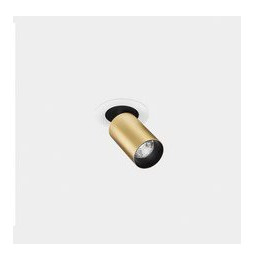 LedsC4 - Proyector ATOM Hide pequeño 12,1W 4000K CRI90 oro 981lm