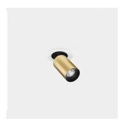 LedsC4 - Proyector ATOM Hide pequeño 12,1W 3000K CRI90 oro 778lm