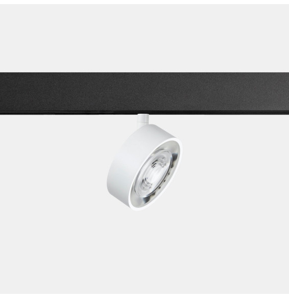 LedsC4 - Proyector carril KIVA 75 bajo voltaje 6,4W 3000K CRI90 blanco 530lm