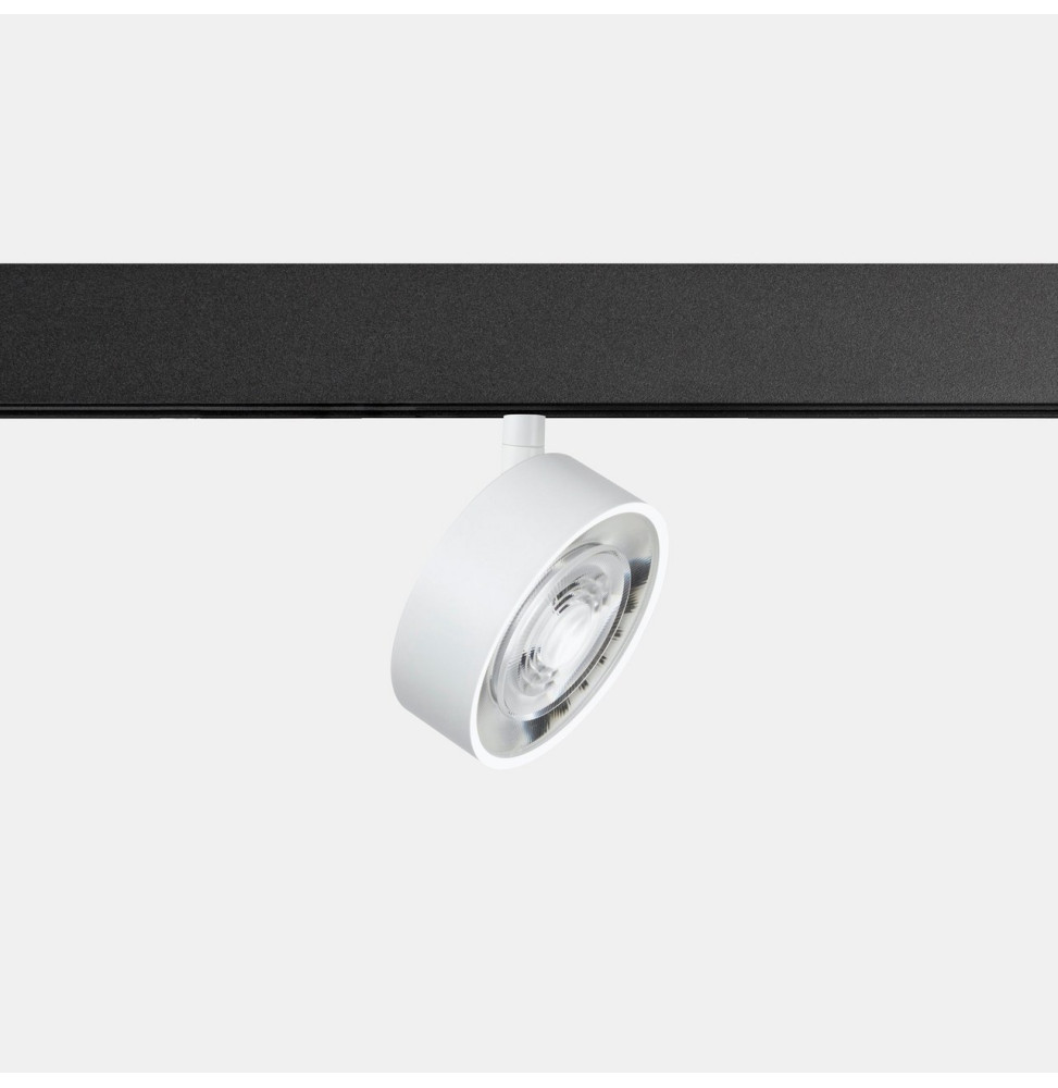 LedsC4 - Proyector carril KIVA 75 bajo voltaje 6,4W 2700K CRI90 DALI blanco 458lm
