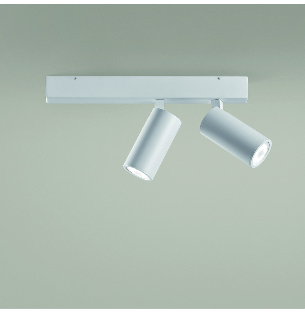 LedsC4 - Proyector SIMPLY 2x7W blanco mate LedsC4 - Proyector SIMPLY 2x7W blanco mate