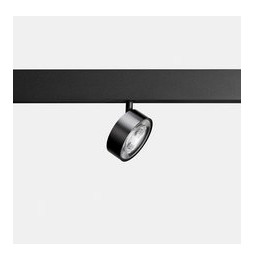 LedsC4 - Proyector carril KIVA 75 bajo voltaje 6,4W 2700K CRI90 negro 458lm