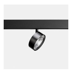 LedsC4 - Proyector carril KIVA 95 bajo voltaje 12W 3000K CRI90 negro 1320lm