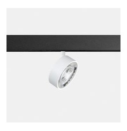 LedsC4 - Proyector carril KIVA 75 bajo voltaje 6,4W 3000K CRI90 DALI blanco 530lm
