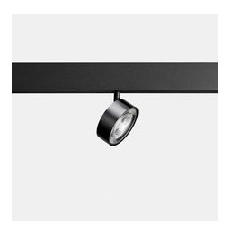 LedsC4 - Proyector carril KIVA 75 bajo voltaje 6,4W 3000K CRI90 DALI negro 530lm