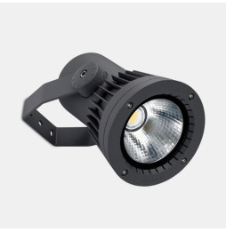 LedsC4 - Proyector IP66 HUBBLE Cob LED 234mm LED 92W 2700K DALI gris urbano 9931lm