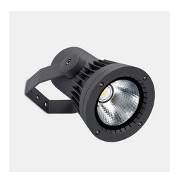 LedsC4 - Proyector IP66 HUBBLE Cob LED 234mm LED 92W 2700K DALI gris urbano 9931lm