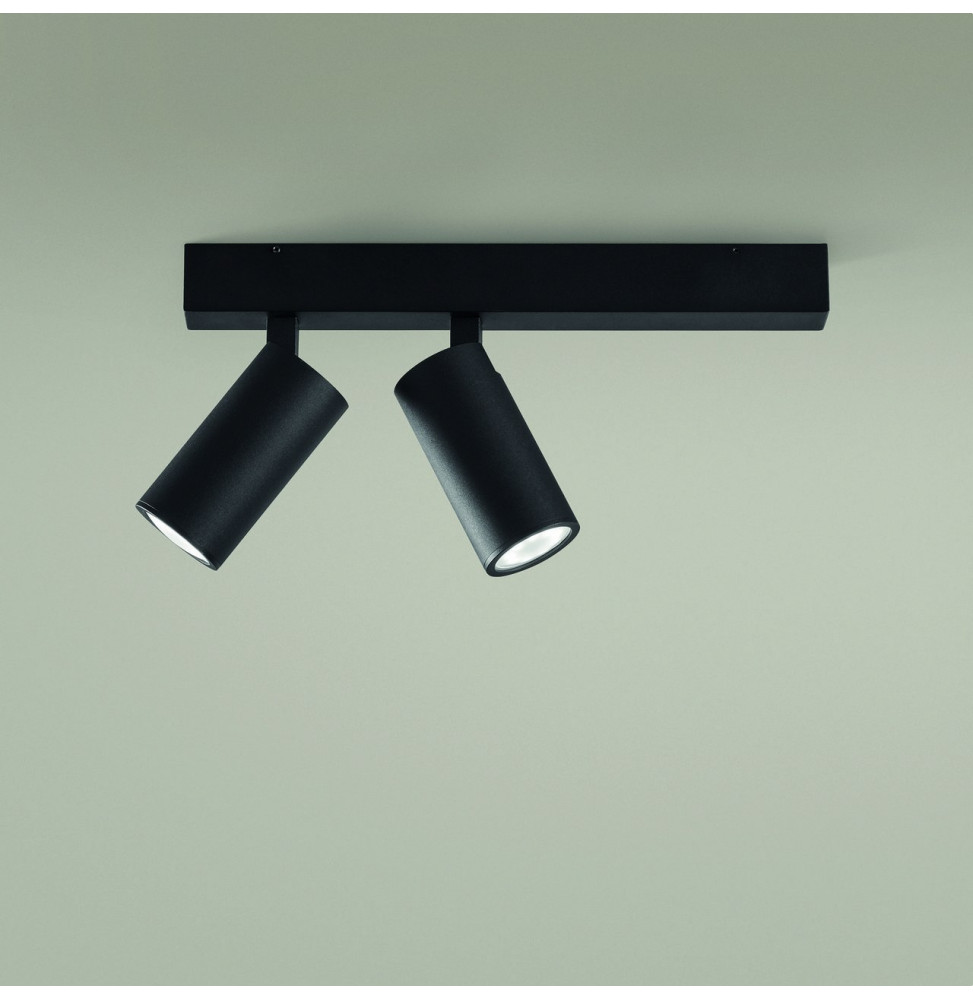 LedsC4 - Proyector SIMPLY 2x7W negro mate LedsC4 - Proyector SIMPLY 2x7W negro mate