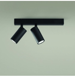 LedsC4 - Proyector SIMPLY 2x7W negro mate
