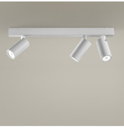 LedsC4 - Proyector SIMPLY 3x7W blanco mate