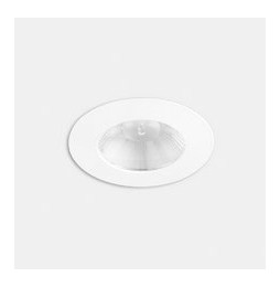 LedsC4 - Downlight PLAY Flat redondo fijo 11,9W 2700K CRI90 44,4 DALI-2 negro IP54 1194lm