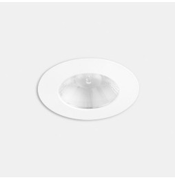 LedsC4 - Downlight PLAY Flat redondo fijo 11,9W 2700K CRI90 44,4 corte de fase negro IP54 1194lm