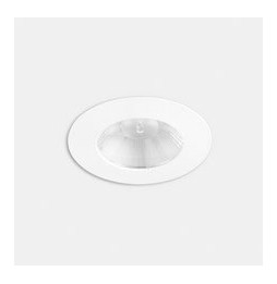 LedsC4 - Downlight PLAY Flat redondo fijo 17,7W 2700K CRI90 46,8 corte de fase blanco IP54 1552lm