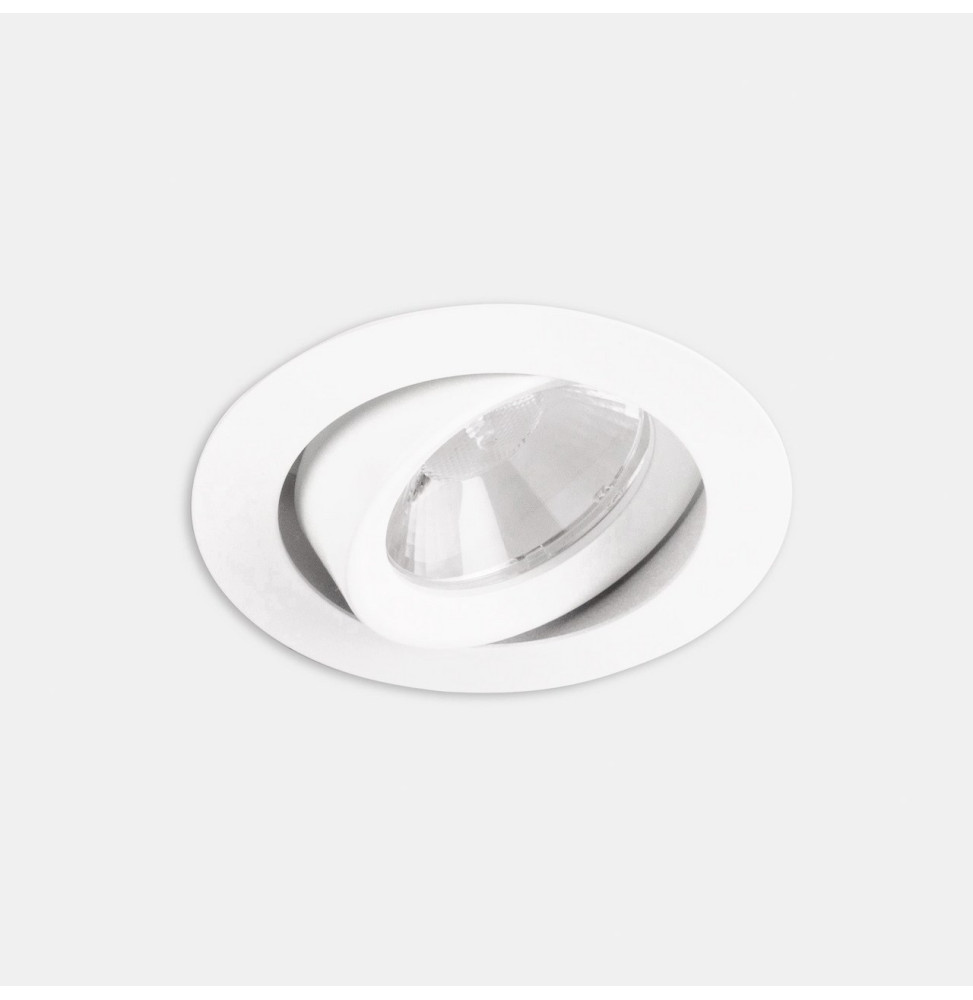 LedsC4 - Downlight PLAY Flat redondo 11,9W 2700K CRI90 18,7 corte de fase negro IP23 1084lm