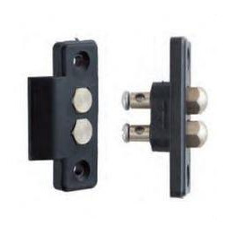 FERMAX - Contacto doble 2CN negro