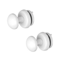 ROINTE - Percha para secatoallas serie D blanco