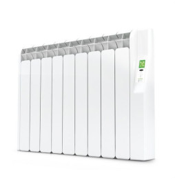 ROINTE - Emisor térmico eléctrico digital KYROS 9 elementos 990W blanco de bajo consumo