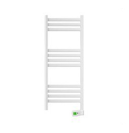 ROINTE - Radiador toallero eléctrico digital KYROS 500W 1300mm blanco