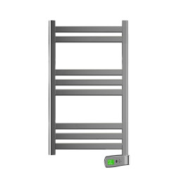 ROINTE - Radiador toallero eléctrico digital KYROS 300W 900mm cromado