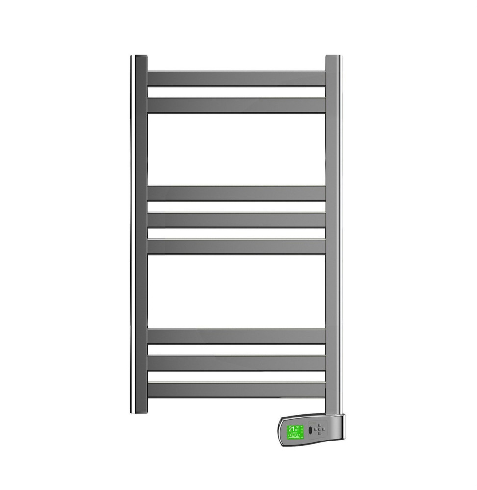 ROINTE - Radiador toallero eléctrico digital KYROS 300W 900mm cromado