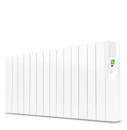 ROINTE - Emisor térmico eléctrico digital SYGMA par 14 elementos 1540W blanco de bajo consumo