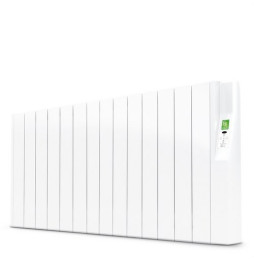 ROINTE - Emisor térmico eléctrico digital SYGMA par 14 elementos 1540W blanco de bajo consumo