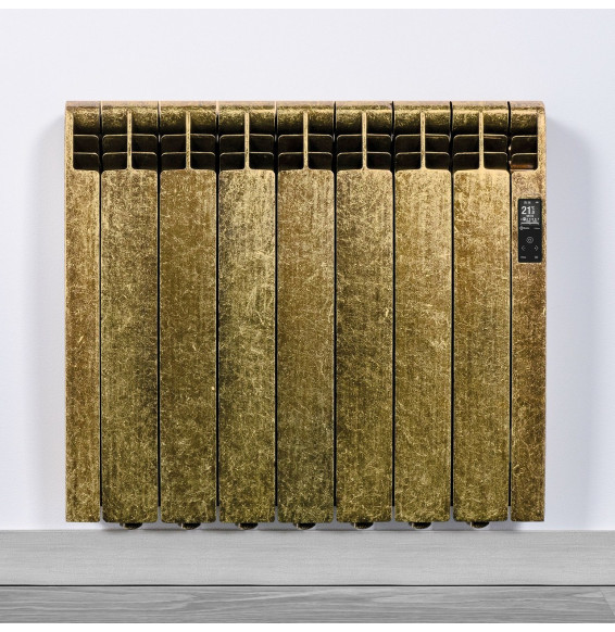 ROINTE - Emisor térmico eléctrico Serie D con 7 elementos 770W cuero vibrado