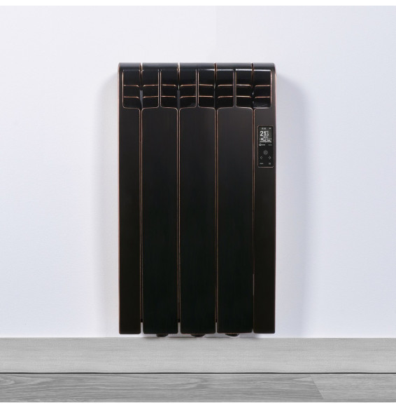 ROINTE - Emisor térmico eléctrico Serie D con 3 elementos 330W cobre maldivas